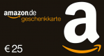Amazon-Gutschein über 25 Euro.